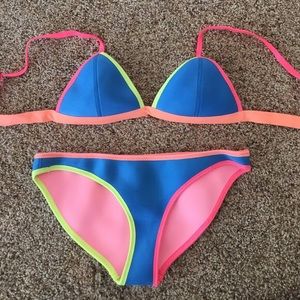 Neon Triangl Bikini